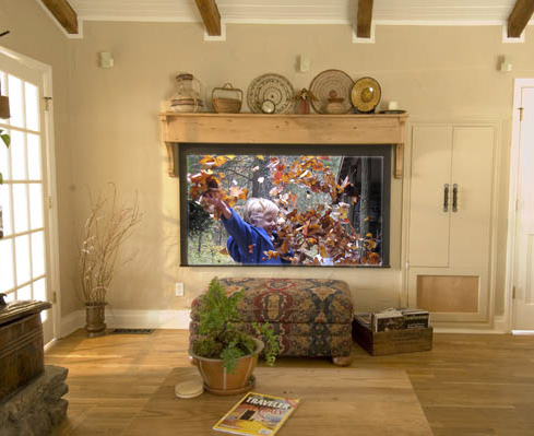 Artistic Living Room television
